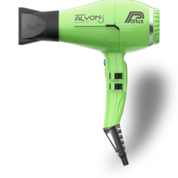 Профессиональный фен для волос Parlux Парлюкс ALYON Green Зеленый