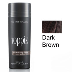Toppik Загуститель волос (пудра для волос) Темно коричневый Dark Brown 27,5 г